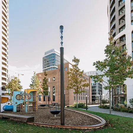 Skau Sky Park Blue By Zaha Hadid 21 Floor 2 Tower Panoramic View Free Parking 公寓 布拉迪斯拉发