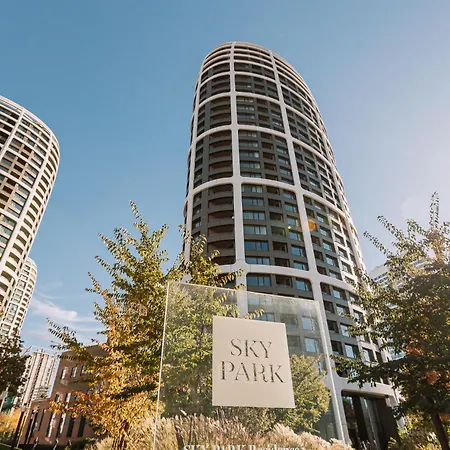 Appartement Skau Sky Park Blue By Zaha Hadid 21 Floor 2 Tower Panoramic View Free Parking