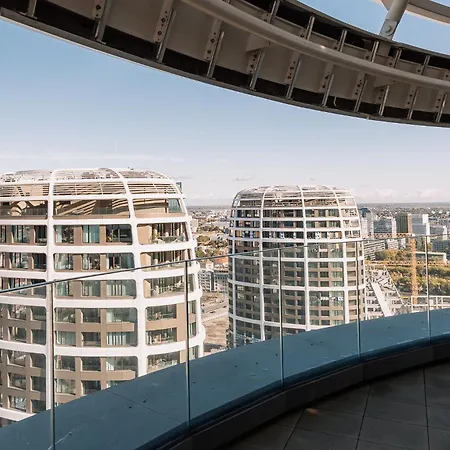 Skau Sky Park Blue By Zaha Hadid 21 Floor 2 Tower Panoramic View Free Parking * 布拉迪斯拉发