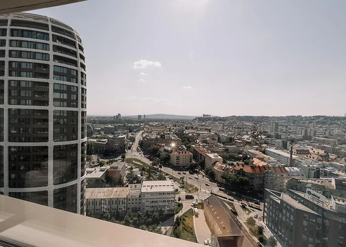 Апартаменты Skau Sky Park Blue By Zaha Hadid 21 Floor 2 Tower Panoramic View Free Parking