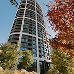 Skau Sky Park Blue By Zaha Hadid 21 Floor 2 Tower Panoramic View Free Parking *