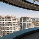 Skau Sky Park Blue By Zaha Hadid 21 Floor 2 Tower Panoramic View Free Parking * Pozsony