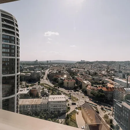 דירה Skau Sky Park Blue By Zaha Hadid 21 Floor 2 Tower Panoramic View Free Parking